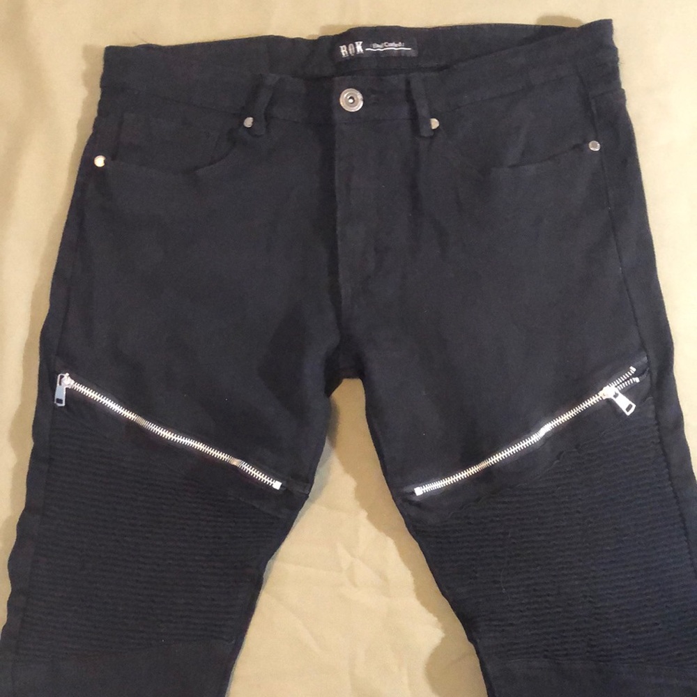 ROK hand crafted Riding  36X32” Jeans